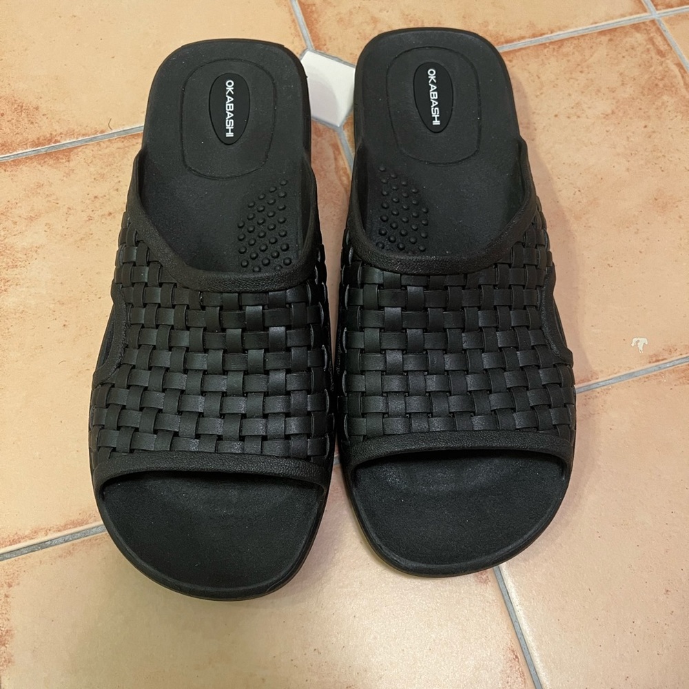 Brown Okabashi sandals